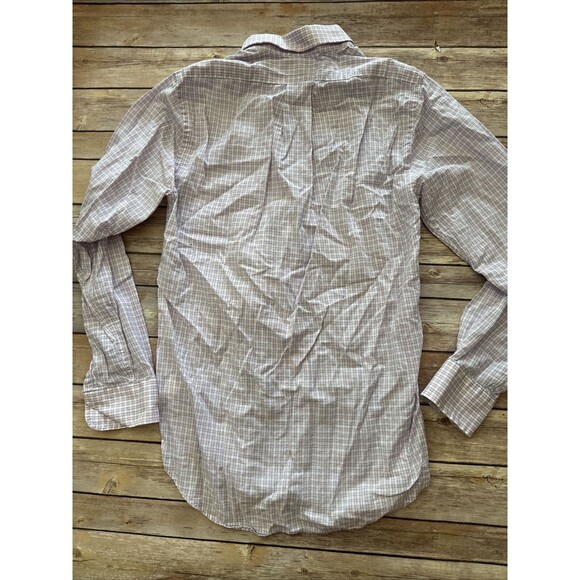 EUC Vineyard Vines Men's Pink Checked LS Button-Down Slim Fit Tucker Shirt sz XS - Picture 7 of 7